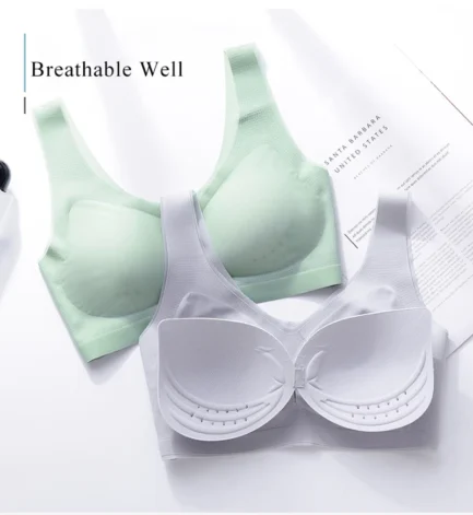Plus Size Bra 7XL Seamless Bras For Women Underwear Lady Sexy Wireless Breathable Brassiere Push Up Bralette With Pads Top Bras - Image 11
