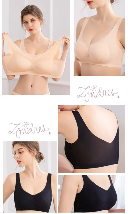 Plus Size Bra 7XL Seamless Bras For Women Underwear Lady Sexy Wireless Breathable Brassiere Push Up Bralette With Pads Top Bras - Image 25