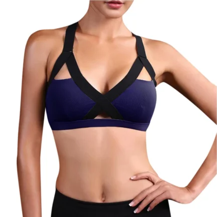 Summer Women Comfortable Seamless Sports Bra For Cup Running Yoga Gym Crop Top Women Push Up Running Sport Bra Top - Image 19