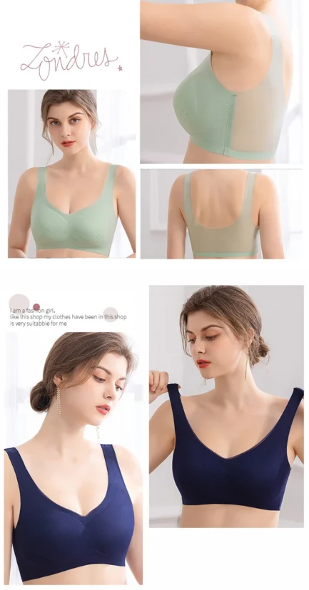 Plus Size Bra 7XL Seamless Bras For Women Underwear Lady Sexy Wireless Breathable Brassiere Push Up Bralette With Pads Top Bras - Image 24