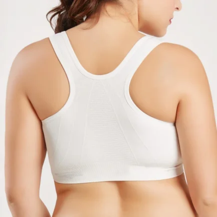 Breathable Women Front Zipper Sports Wirefree Padded Push Up Sports Top Fitness Gym Workout Bra Sports Bra Tops Lady Active Bras - Image 13