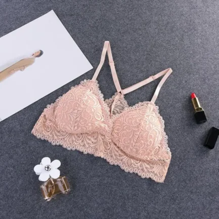 Sexy Women‘s Seamless Bra Lace Y Shape Strap Summer Wire Free Lingerie Brassiere - Image 16