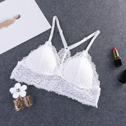 Sexy Women‘s Seamless Bra Lace Y Shape Strap Summer Wire Free Lingerie Brassiere - Image 13
