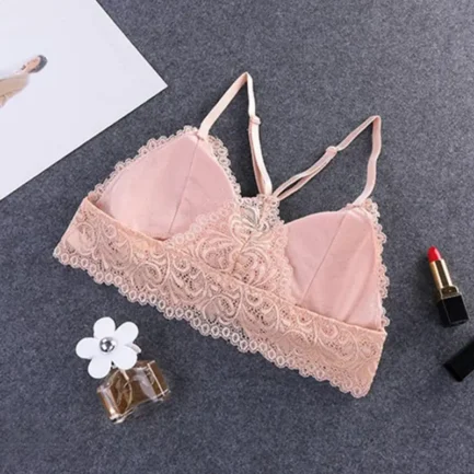 Sexy Women‘s Seamless Bra Lace Y Shape Strap Summer Wire Free Lingerie Brassiere - Image 17