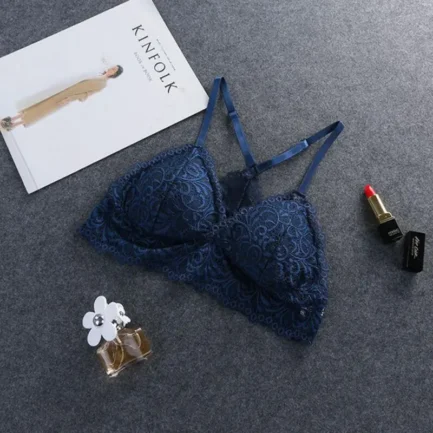 Sexy Women‘s Seamless Bra Lace Y Shape Strap Summer Wire Free Lingerie Brassiere - Image 15