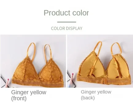 Sexy Floral Lace Bra Top For Women Push Up Female Lingerie breathable Bralette Removable Pad Thin Fashion New Wireless Bras - Image 8