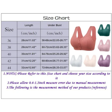 Top Women Underwear Sexy Push Up Bras Women Front Button Bra Plus Size Seamless Push Up Front Close Underwear Solid Bra - Image 14