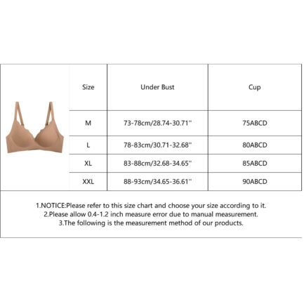 Push Up Breathable Bra Womens Seamless Feeling Soft Support Thin Underwear Large Breasts Show Small Anti Sagging Bralettes - Image 15