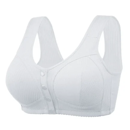 Top Women Underwear Sexy Push Up Bras Women Front Button Bra Plus Size Seamless Push Up Front Close Underwear Solid Bra - Image 9