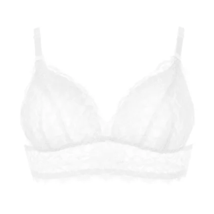 Sleeping Bralette Women's Lace Sexy Bra Breastfeeding Bra Plus Size Wire Free Ladies Soft Underwear - Image 4