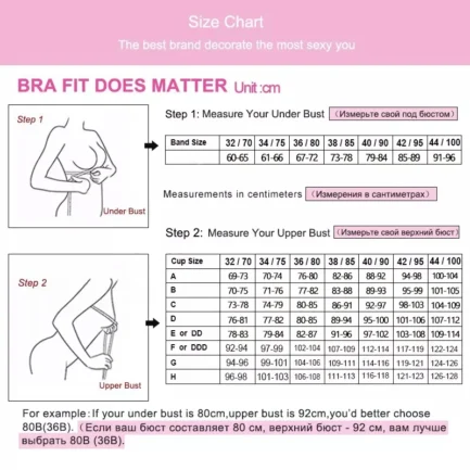 Push UP Bras for Women Deep Cup Wire Free Hide Back Fat Underwear Shaper Incorporated Full Back Coverage Lingerie Plus Size - Image 6