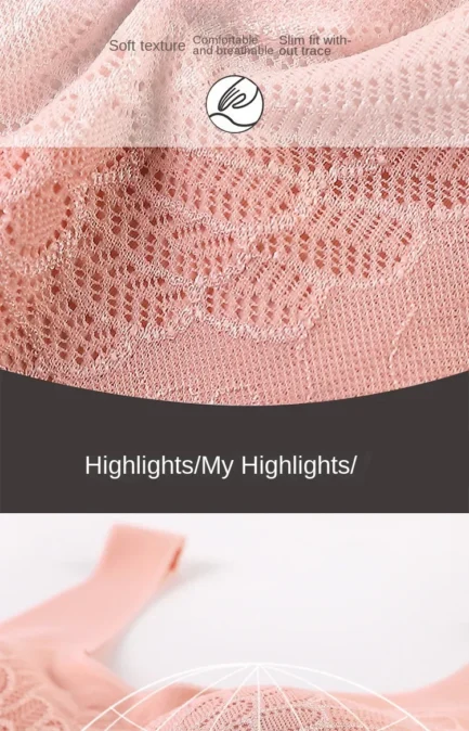Seamless Breathable Lace Push Up Bras for Women Wire Free Sexy Bras Top Lingerie for Woman V-neck Bralette Sports Underwear - Image 12