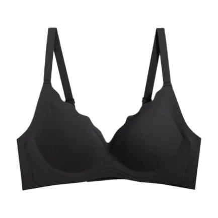 Push Up Breathable Bra Womens Seamless Feeling Soft Support Thin Underwear Large Breasts Show Small Anti Sagging Bralettes - Image 4