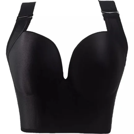Push UP Bras for Women Deep Cup Wire Free Hide Back Fat Underwear Shaper Incorporated Full Back Coverage Lingerie Plus Size - Image 3