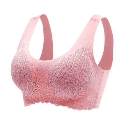 Plus 4XL Latex Bra Seamless Bras For Women Underwear BH Push Up Bralette With Pad Vest Top Bra Women's No Steel Ring Underwear - Image 12
