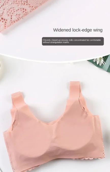 Seamless Breathable Lace Push Up Bras for Women Wire Free Sexy Bras Top Lingerie for Woman V-neck Bralette Sports Underwear - Image 15