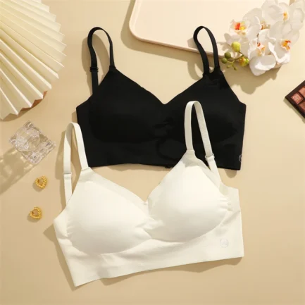 Seamless Backless Underwear for Women Invisible Deep U Bras 3 Ways Sexy Soild Push Up Breathable Brassiere Thin Bralette Tops - Image 17