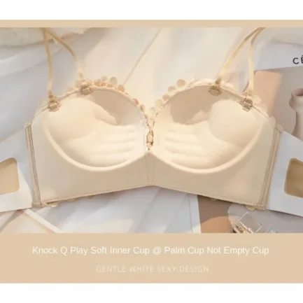 Sexy Back Without Steel Ring Underwear Female Small Breasts Gathered Big Breasts Showing Small Bra for Women Push High Lingerie - Image 10