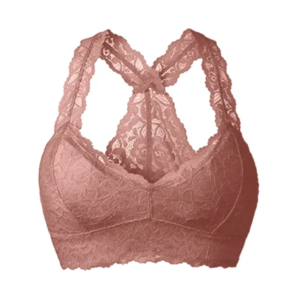 Women Lace Bras Comfortable Bralette Solid Sexy Underwear Vest Female Wireless Lingerie Breathable Seamless Push-Up Bra No Pad - Image 2