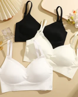 Seamless Backless Underwear for Women Invisible Deep U Bras 3 Ways Sexy Soild Push Up Breathable Brassiere Thin Bralette Tops
