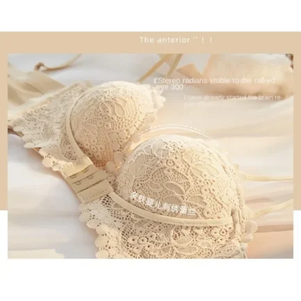 Sexy Back Without Steel Ring Underwear Female Small Breasts Gathered Big Breasts Showing Small Bra for Women Push High Lingerie - Image 7