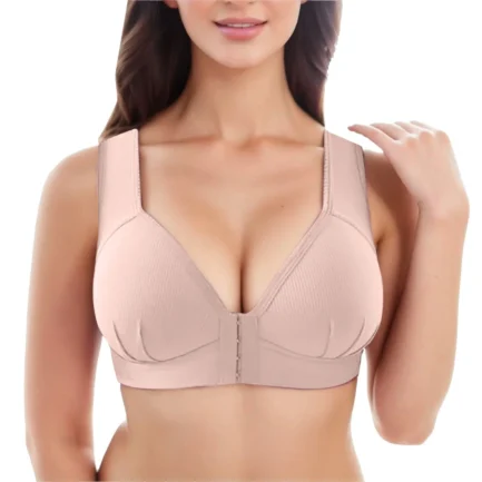 Sports Bra Women Front Closure Push Up Yoga Bra Fitness Top Athletic Running Shockproof Padded Active Wear Gym Vest Bh Sport Top - Image 11