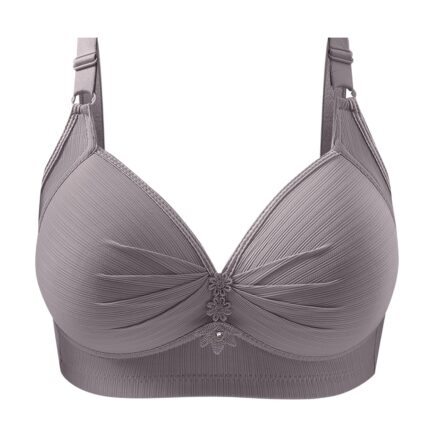 Women's Bras Sexy Large Size Underwear No Steel Ring Comfortable Cotton Lingerie Push Up Brassiere Breathable Thin Mold Cup Bra - Image 9