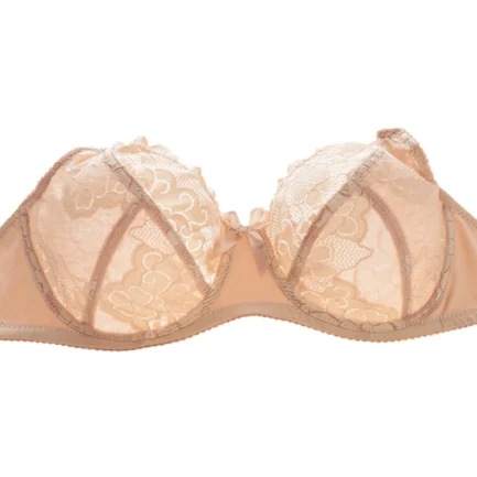 Sexy Push up Lace Bra Women Brassiere Plus Size ScallopedUnderwire BEmbroidery Floral Bralette Unlined 3/4 Cups Bra - Image 16