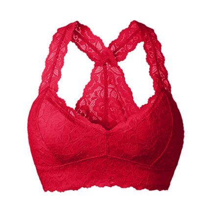 Women Lace Bras Comfortable Bralette Solid Sexy Underwear Vest Female Wireless Lingerie Breathable Seamless Push-Up Bra No Pad - Image 18