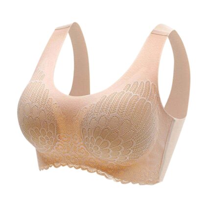 Plus 4XL Latex Bra Seamless Bras For Women Underwear BH Push Up Bralette With Pad Vest Top Bra Women's No Steel Ring Underwear - Image 11