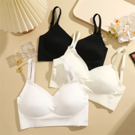 Seamless Backless Underwear for Women Invisible Deep U Bras 3 Ways Sexy Soild Push Up Breathable Brassiere Thin Bralette Tops - Image 18