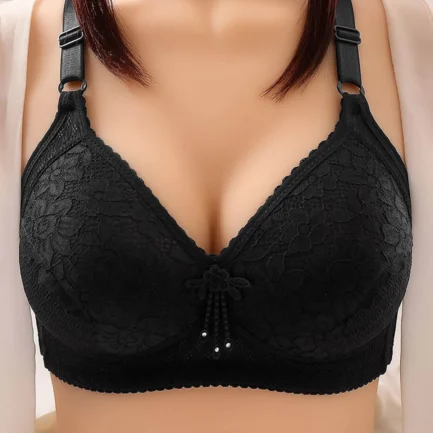 Lingerie Sexy Woman Push Up Women'S Front Side Buckle Lace Edge Without Steel Ring Movement Seamless Gathering Sujetadores Sexys - Image 4