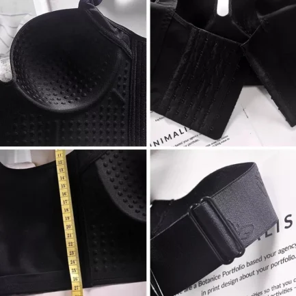 Push UP Bras for Women Deep Cup Wire Free Hide Back Fat Underwear Shaper Incorporated Full Back Coverage Lingerie Plus Size - Image 5