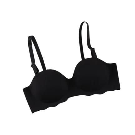 Sexy Bras Push Up Seamless Underwear for Women Solid Color Wireless Lingerie One-pieces Gather Convertible Straps Brassiere - Image 9
