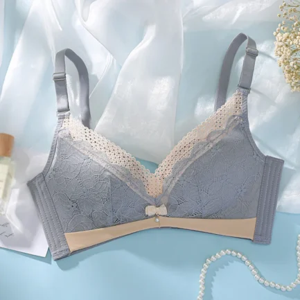 3/4Cup Women Ladies Sexy Underwear Padded Lace Bra Brassiere Underwear Gorgeous Women's Bras Breathable Lingerie Big Size - Image 2