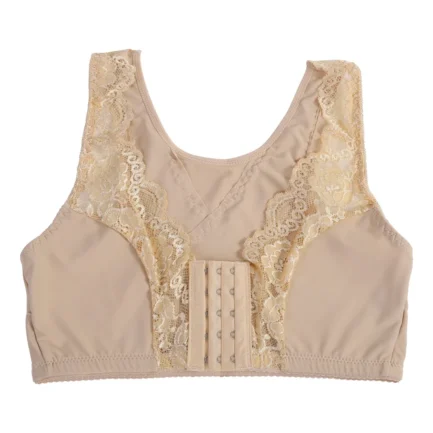 Women Front Closure Plus Size Bras Posture Corrector Lift Up Bra Wireless Bralette Gather Thin Soft Brassiere Top Vest S-6XL - Image 11