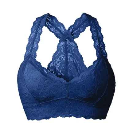 Women Lace Bras Comfortable Bralette Solid Sexy Underwear Vest Female Wireless Lingerie Breathable Seamless Push-Up Bra No Pad - Image 4