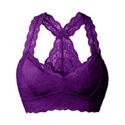 Women Lace Bras Comfortable Bralette Solid Sexy Underwear Vest Female Wireless Lingerie Breathable Seamless Push-Up Bra No Pad - Image 11