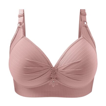 Women's Bras Sexy Large Size Underwear No Steel Ring Comfortable Cotton Lingerie Push Up Brassiere Breathable Thin Mold Cup Bra - Image 12