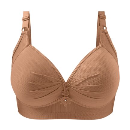 Women's Bras Sexy Large Size Underwear No Steel Ring Comfortable Cotton Lingerie Push Up Brassiere Breathable Thin Mold Cup Bra - Image 11