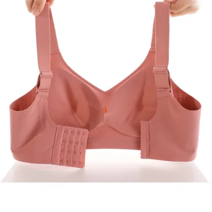 Large Size Seamless Underwear For Women With Small Breasts, No Rims, Breast Reduction, Sports Yoga Vest, Soft Support Bra - Image 12