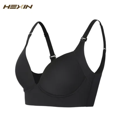 Women Plus Size Deep Cup Bra Hide Back Fat Full Back Coverage Underwire Bra Shaper Comfort Bra Push up underbust Shapewear