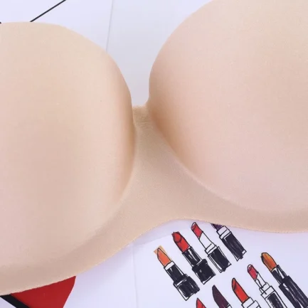 Womens Tube Tops Invisible Strapless Bra Underwear Sexy Solid Seamless Push Up Bra Wireless Mold Cup Bralette Lingerie - Image 14