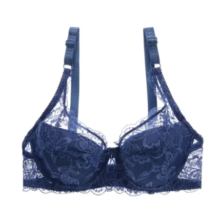 Women Lace Bra Sexy Unlined Underwire Push Up Bra Lingerie Intimates Bralette Women Full Lace Brassiere Underwear Bras - Image 8