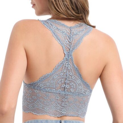 Women's Comfort Bra Front Buckle Seamless Vest Lace Bra Large Size Underwear Adjustable Sports Breathable Bra Beauty Back - Image 18