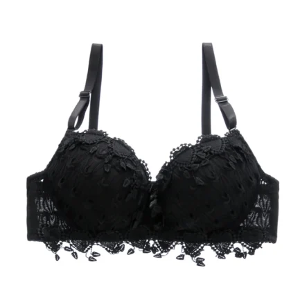 Women push up lace bra brand embroidery tassel sexy lingerie brassiere - Image 10