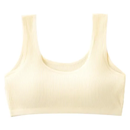 Cotton Sports Bra Women Push Up Solid Sport Tops Jogging Gym Fitness Running Yoga Girl Breathable Underwear - Image 8