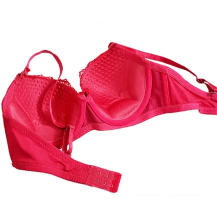 Plus Size Women Push Up Bra Sexy Lace Bra Cotton Intimate Brassiere Thin Cup Bra Full Cup Red Bras 6 Color - Image 12