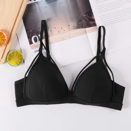 Cotton Underwear Seamless Sports Bra Comfort Breathable Wild Solid Color Bras Sexy Lingerie Women's Intimates - Image 14
