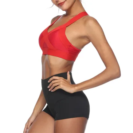 1PC Sports Bra High Stretch Breathable Top Fitness Women Padded for Running Yoga Gym Seamless Crop Bra Gradient Sport Bra - Image 13